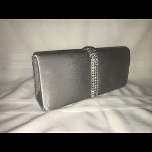 Silver Sparkly Clutch